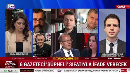 6 Gazeteci 'şüpheli' sıfatıyla ifade verecek