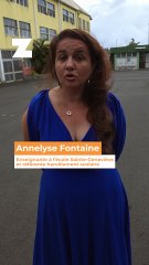 Une chaîne humaine contre le harcèlement scolaire à l'école Sainte Geneviève de Saint-André