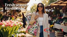 Custom shopping tote bags form aplasticbag.com