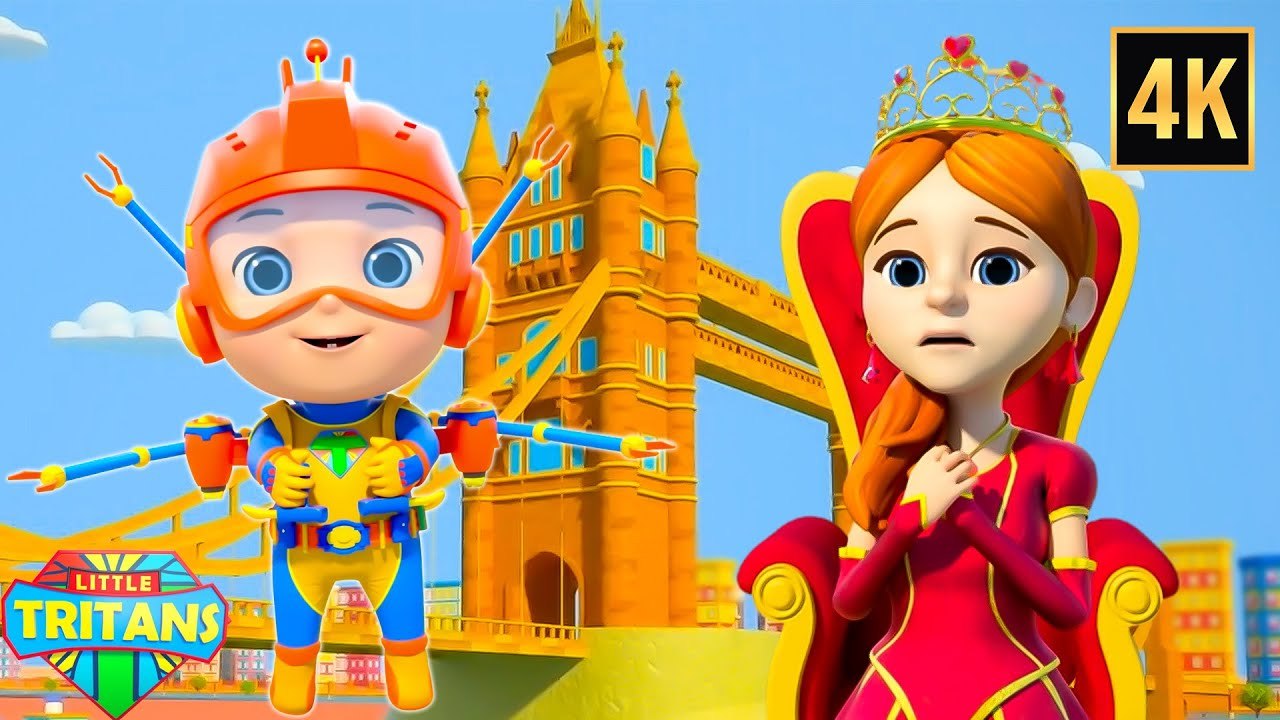 London Bridge is Falling Down | Zebra Nursery Rhymes | Popular Kids Songs