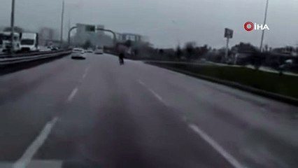 Bursa\'da tehlikeli anlar: Adeta ölüme davetiye çıkardı