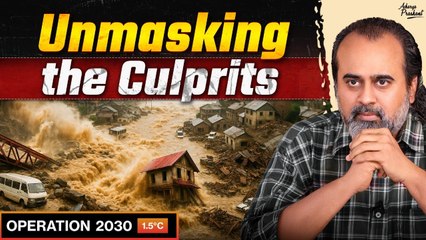 Unmasking the Culprits: Who Really Drives the Climate Crisis? || Acharya Prashant with NDTV (2025)