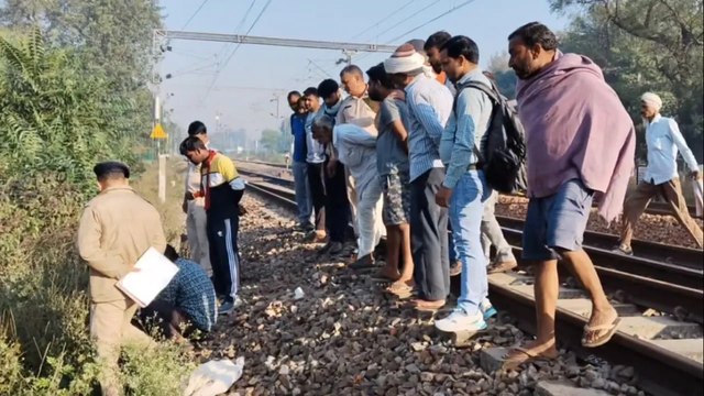 राजगढ़ में रेलवे ट्रेक पर मिला अधेड़ का शव, नहीं हुई शिनाख्त