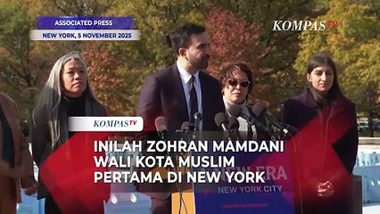 Inilah Zohran Mamdani Wali Kota Muslim Pertama di New York, Ini Janji-janjinya