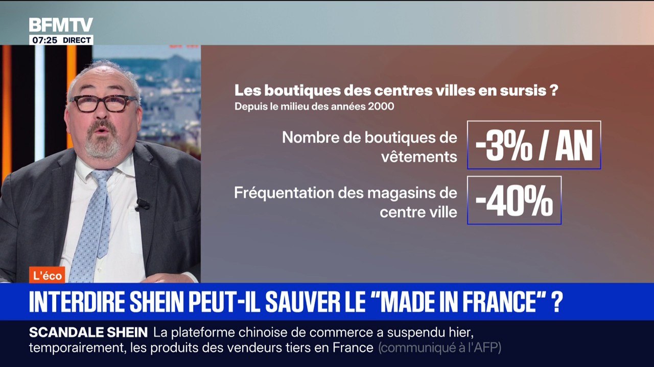 ÉDITO - "Le déclin du textile français est un long processus qui démarre avant la création des plateformes chinoises"