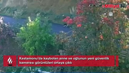 Kaybolan anne ve oğlunun yeni güvenlik kamerası görüntüleri ortaya çıktı