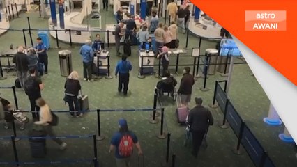 Amerika potong 10 peratus penerbangan akibat krisis penutupan kerajaan