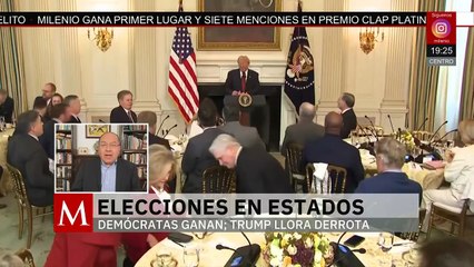 Trump dice que la victoria demócrata en Nueva York ha provocado una mala noche para todos