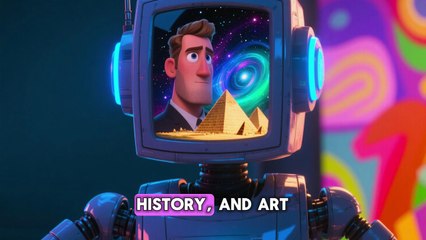 Mixy Daily Toons TV, cartoon stories☀️“The Robot Who Dreamed of School” ___