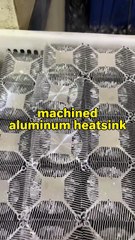 machined aluminum heatsink
