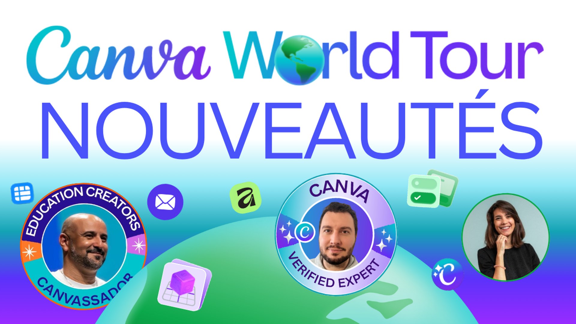 Les NOUVEAUTÉS de CANVA et les UTILISATIONS