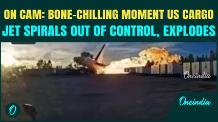 WATCH: TERRIFYING Dashcam Video Shows UPS Cargo Jet Spiraling Out of Control, Exploding Into Flames