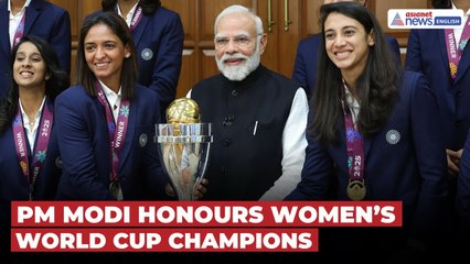 PM Modi Meets and Honours ICC Women’s World Cup Champions