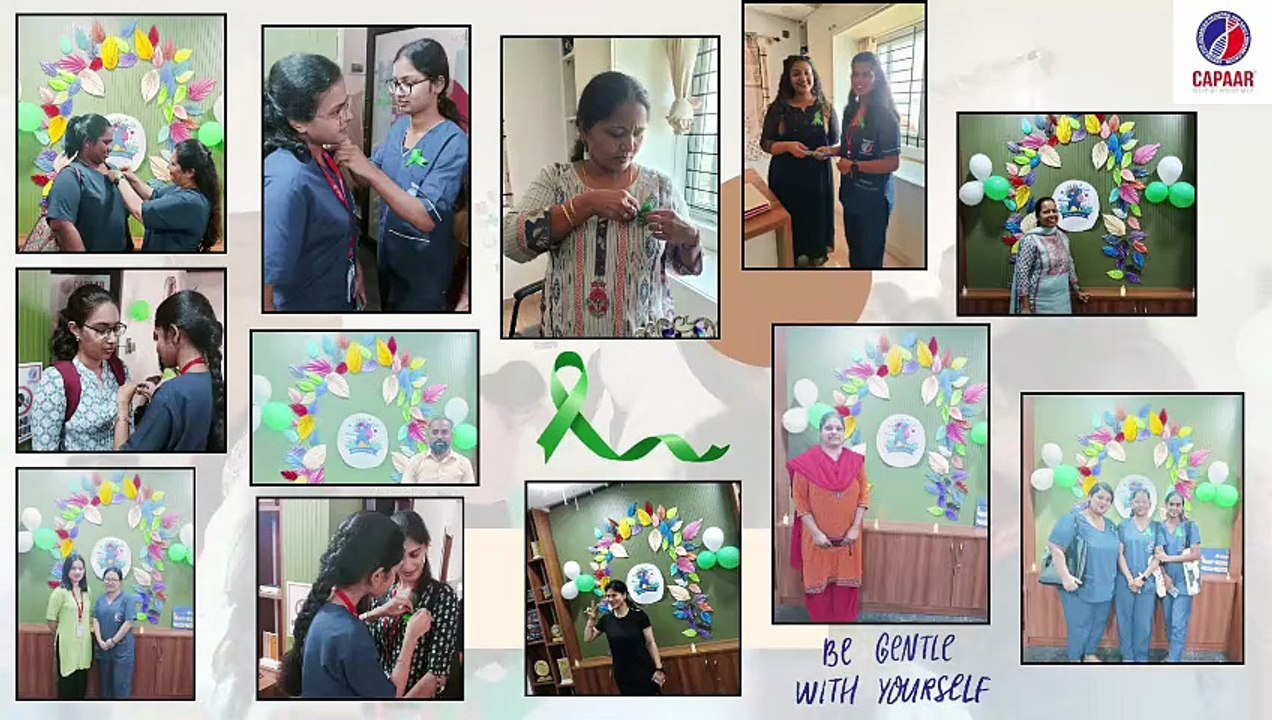 A glimpse of the World Mental Health Day celebration at CAPAAR - NR Branch! - Best Autism Centre in Bangalore