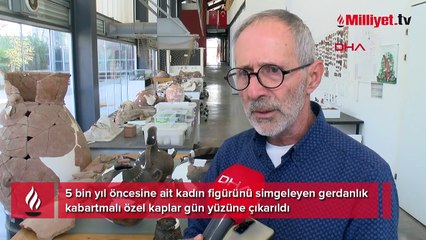 5 bin yıllık kaplarda kadının izi! Yassıtepe’de gerdanlık sırları ortaya çıktı