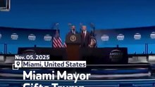 Miami Mayor Gifts Trump Key To The City
