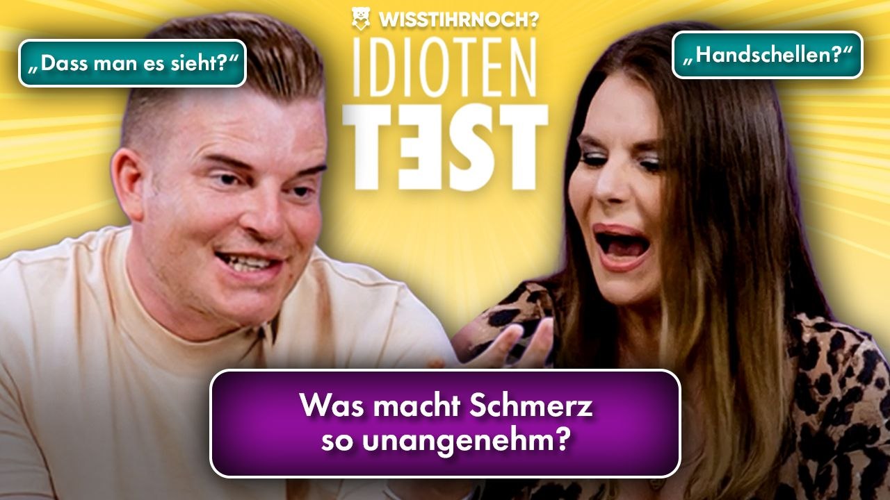 Aische pervers vs. jan aka beauty bond: wer besteht den idiotentest