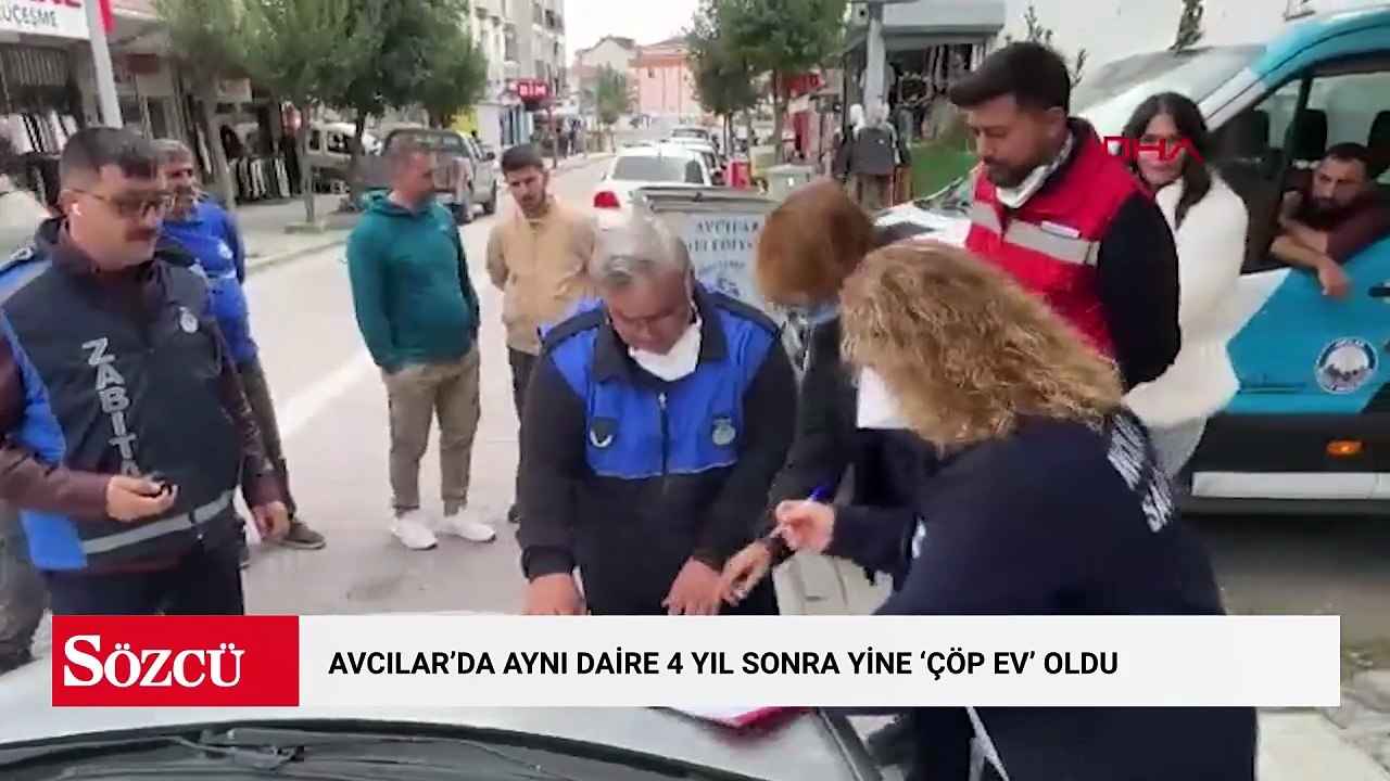Avcılar'da aynı daire 4 yıl sonra yine 'çöp ev' oldu