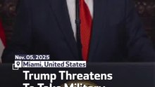 Trump Threatens To Take Military Action in Nigeria