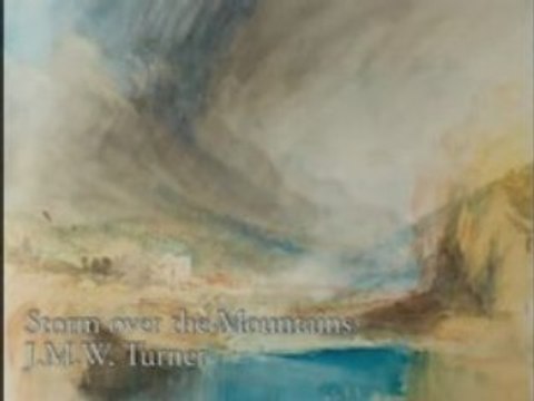 J.M.W. Turner and Petar Tale – Watercolour landscapes