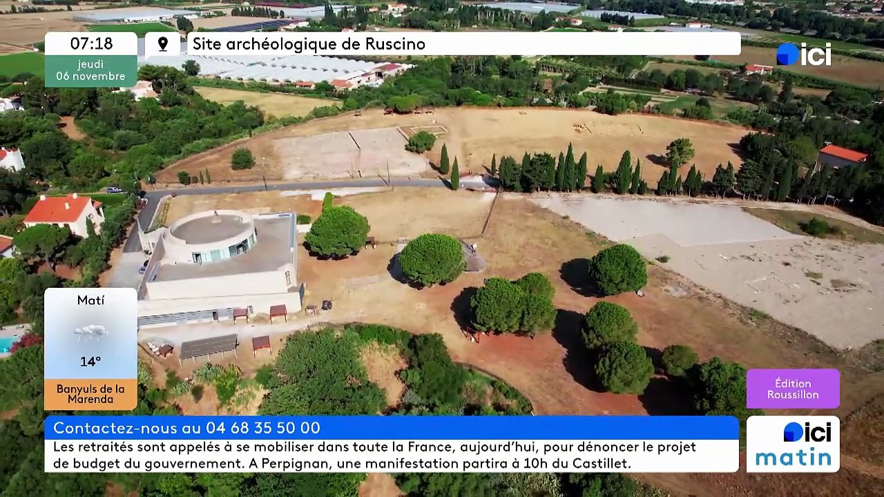 06/11/2025 - ici matin par ici Roussillon en vidéo