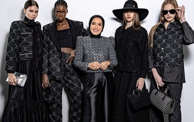 مقابلة مع ليندا أنجريا حول تكريمها ومشاركتها بأسبوع دبي للموضة ودورها في تعزيز الأناقة المحتشمة