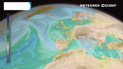 Vortice depressionario in azione sull'Italia