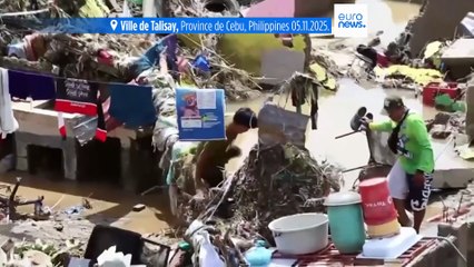 Typhon Kalmaegi aux Philippines : le bilan s'alourdit à 140 morts