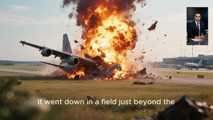 12 dead in crash after engine falls off cargo plane during takeoff in Kentucky