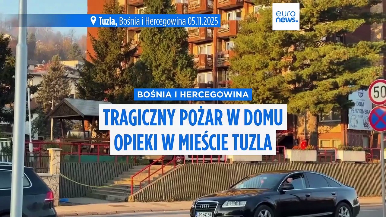 Według lokalnych mediów pożar w domu opieki dla emerytów w Bośni zabił 10 osób