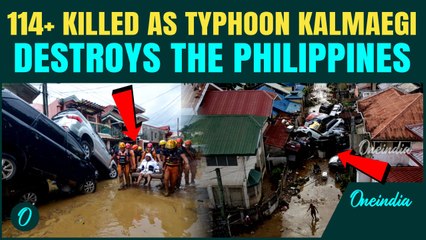 Typhoon Kalmaegi Philippines BREAKING: 114+ DEAD as MONSTER Typhoon DESTROYS Homes | Many Missing