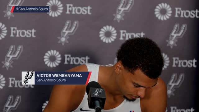Spurs - Wembanyama : “On ne mérite pas la victoire ce soir”
