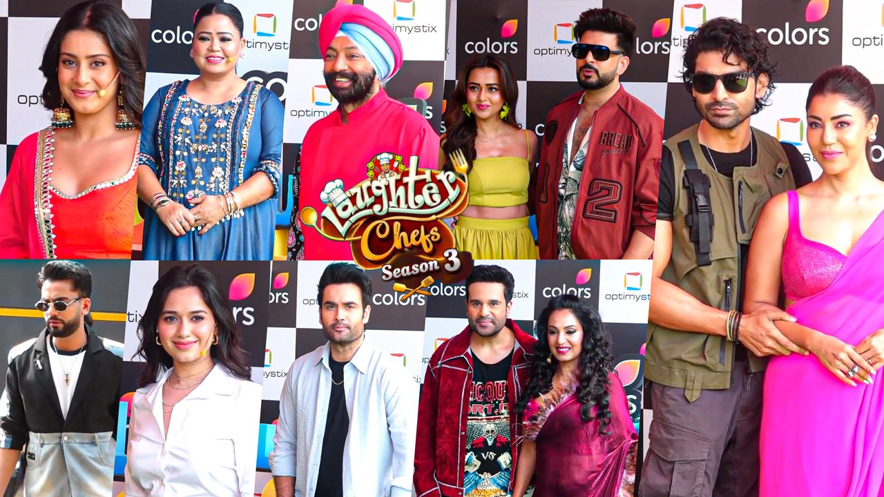 On The Sets Of Laughter Chefs 3! Bharti Singh, Chef Harpal, Elvish Yadav, Krushna–Kashmera & Others Join The Shoot