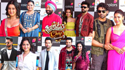 On The Sets Of Laughter Chefs 3! Bharti Singh, Chef Harpal, Elvish Yadav, Krushna–Kashmera & Others Join The Shoot