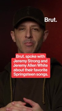 Jeremy Strong and Jeremy Allen White talk with Brut. about Bruce Springsteen's music.