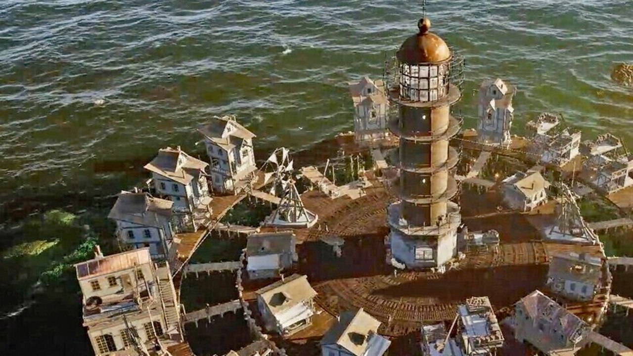 Frostpunk auf dem Wasser: Im postapokalyptischen Aufbauspiel Drownlight errichtet ihr eure Kolonie rund um einen Leuchtturm