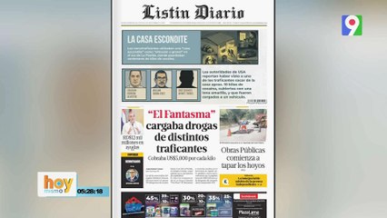 Titulares prensa dominicana jueves 06 de noviembre 2025 | Hoy Mismo