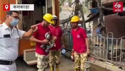 লালবাজারের কাছে ভয়াবহ অগ্নিকাণ্ড, ঘটনাস্থলে দমকলের 10 ইঞ্জিন