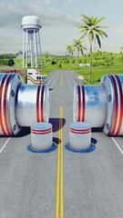 Realistic BeamNG Drive car crash physics. Watch in