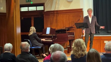 Dolgellau audience hear pianist Madeleine Brown, soprano Ellie Forrester, and tenor Oscar Bowen-Hill