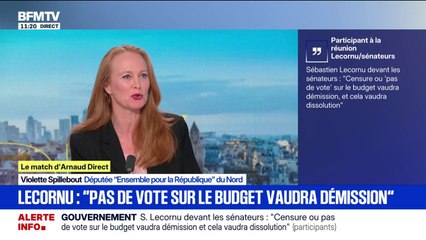 Budget: "On continue à avoir des débats qui nous font avancer", assure Violette Spillebout, députée Ensemble pour la République