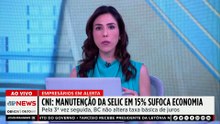 CNI: Manutenção da Selic em 15% sufoca a economia
