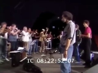 Johnny Hallyday - Répétition au Zénith de Paris (1987)