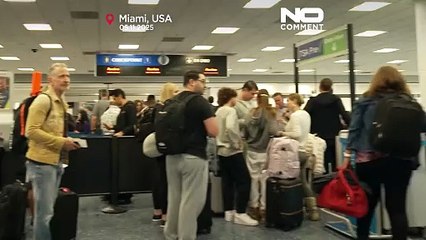 US government shutdown causes major flight delays and cancellation