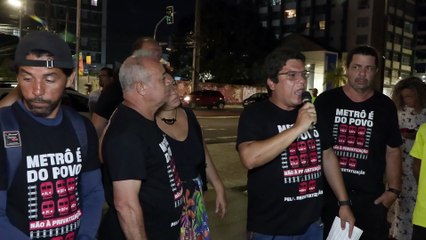 Terminada a Greve dos Metroviários na Rua da Aurora: Ações Futuras e Luta Contra a Privatização