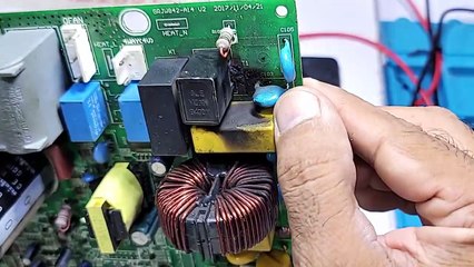 Gree Dc inverter ac E6 error code outdoor pcb  Dc inverter ac pcb training institute Ustad Babar #570