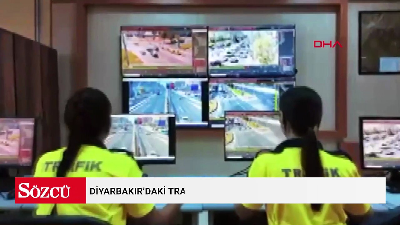 Diyarbakır’daki trafik ihlalleri kamerada