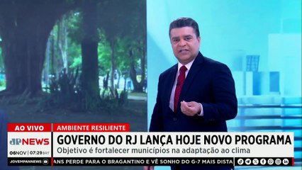 Cláudio Castro lança programa para adaptação a desafios ambientais no Rio
