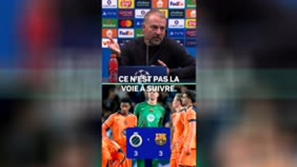 Hansi Flick défend le style de jeu du Barça malgré les critiques