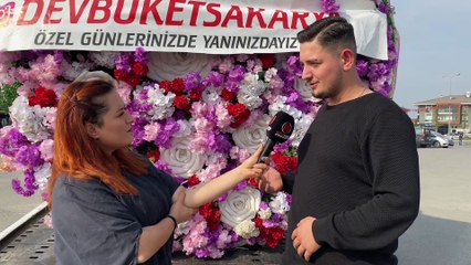 Evlilik kurtaran dev buket